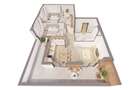 Penthouse 3 camere ARED CITY - AFI - direct de la dezvoltator - 1