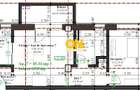 Apartament cu 2 camere, etaj 1, garaj - 1