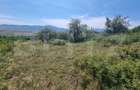 Teren in Vulcan pentru casa de vacanta - panorama catre Muntii Bucegi si Masivul - 1
