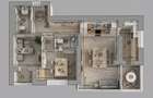 Spatiu birouri 3 camere, 2 bai, 100mp, 8 locuri parcare, centrala proprie, imobi - 1