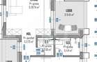 Apartament 3 camere, intermediar, semifinisat, parcare, Marasti - 3