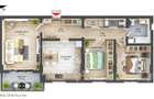 Apartament cu 3 camere decomandate debara si balcon in Sibiu - 5