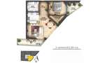PF | Ap. 2 camere, 63 mp utili + 2 balcoane, Semicentral | parcare subterană - 15