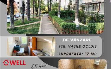 De vânzare apartament cu 2 camere în Sfântu Gheorghe, pe strada Vasile Goldiș!