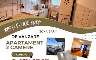 De vânzare apartament cu două camere pe strada Hărniciei, în Sfântu Gheorghe!