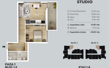 Apartament de tip STUDIO Berceni