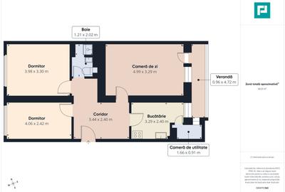 Apartament cu 3 camere decomandat, Str. Horia - 10