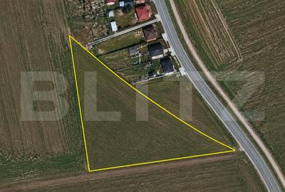 Teren Construcții extravilan de 1889 mp, în Exterior Sud