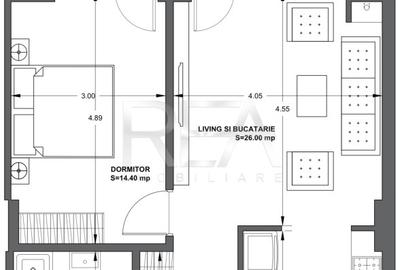 2 camere Ultracentral la 8 min Metrou Piata Muncii - 8