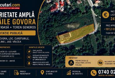 Casă individuală cu 8 camere în Curăturile