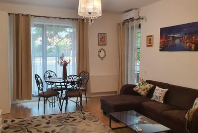 Apartament cu 2 camere semidecomandat, mobilat în Titan