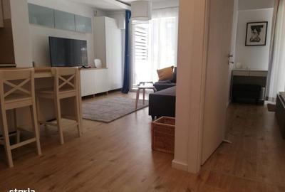 Apartament cu 2 camere semidecomandat, mobilat în Pipera