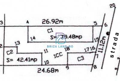 Ion Mihalache, Chibrit, casa 2 corpuri, 6 camere, 2 bai, teren 280.5mp - 27