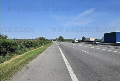 Vanzare teren cu pozitionare excelenta la A1, sensul Pitesti Bucuresti, aproape - 3