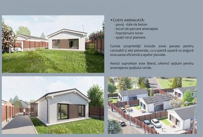 Casă modernă, parter, la cheie – în inima Tărlungenilor • Teren 511 mp - 8