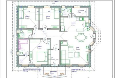 Casa 129mp utili, 500 mp, incalzire in pardoseala, Sanpetru - 5