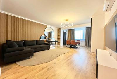 Apartament cu 2 camere semidecomandat, mobilat în Pipera