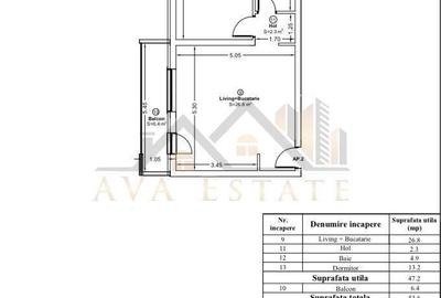 Apartament 2 camere | Bloc Nou - Zona Giroc - 7