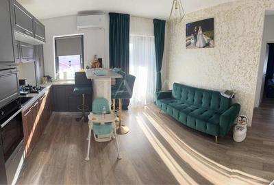 Apartament cu 3 camere decomandat, mobilat în Apahida