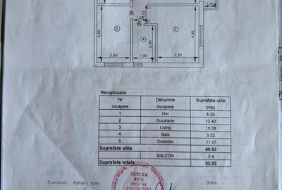 Etaj 2 - Galata Platoul Insorit, apartament cu 2 camere decomandat cu geam la ba - 12