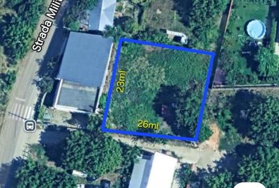 Teren intravilan 600 mp - Focșani, Strada Militari (Zona Laminorului) - 1