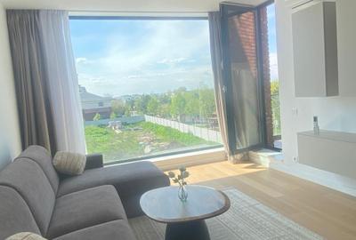 Apartament cu 2 camere decomandat, mobilat în Tunari