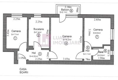 Apartament cu 3 camere de vanzare | Ciresica | etaj 1 | pivnita | video - 8