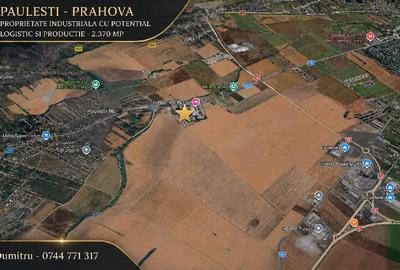 Spațiu industrial, 2360 mp în Păuleștii Noi
