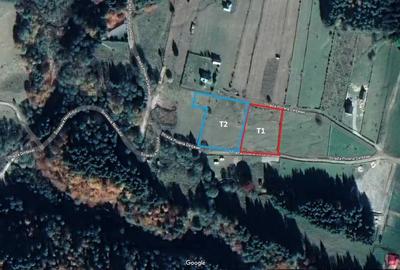 Teren intravilan Traisteni, Valea Doftanei – 2.290 mp, deschidere mare, padure - 1