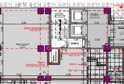 Sp. Comercial - 90 mp - Marasti - Str. Fabricii - Vitrina - Finisat - 5