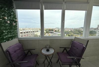 Apartament 2 camere spatios, 67 mp, mobilat cu priveliste panoramica - 14