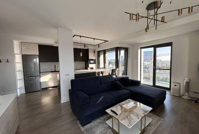 Apartament cu 2 camere semidecomandat, mobilat în Aviației