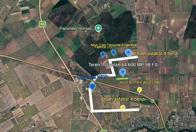Vanzare Teren 64.600 MP Intravilan Tarla 11–Ștefăneștii de Jos, Zonă nod A3 – A0 - 4