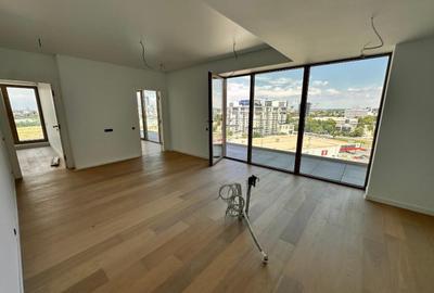 Apartament cu 3 camere semidecomandat în Floreasca