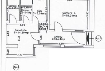 De vanzare casa tip duplex 121 mp 3 camere Zona Odobescu - 10