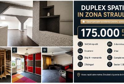 Apartament cu 6 camere decomandat în Străulești