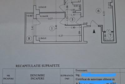 Apartament cu 2 camere decomandat în Moșilor