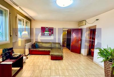 Apartament cu 2 camere semidecomandat, mobilat în Dorobanți