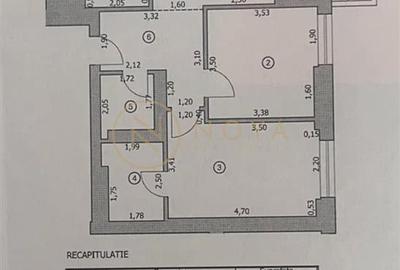 Apartament cu 3 camere Cortina North faza 3 - 7