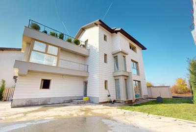 Vila individuala , pasiva, nou construita plata esalonata  zona Pipera,  341 mp - 2