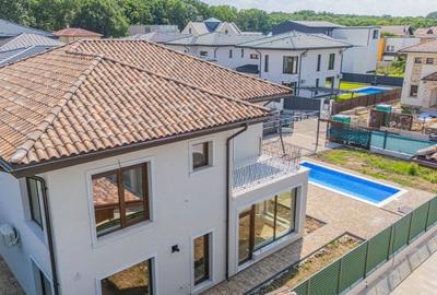 Vila moderna cu vedere la lac, ambient intim si elegant, piscina, carport - 5