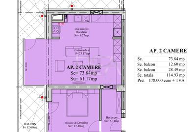 2 Camere - Sebastian - Predare in 2027 - 2