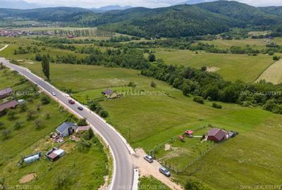 Teren 4200mp cu potențial turistic în Vulcan BV–vedere panoramică - 5