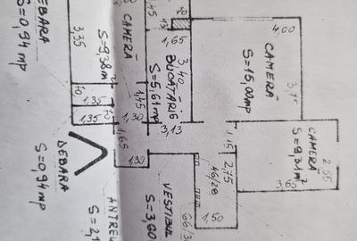 Apartament 3 camere  decomandat in Manastur - 8