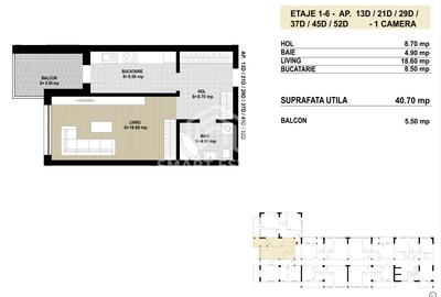 COMISION 0 - Garsoniera decomandata - Grand Arena - 2