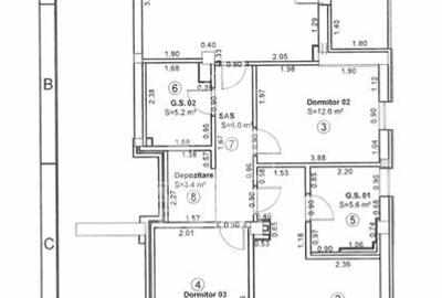 Penthouse 4 camere de vanzare, 101 mp,  Zona Torontalului, Timisoara - 16