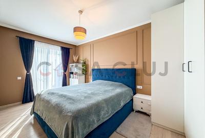 Apartament cu 3 camere semidecomandat, mobilat în Florești