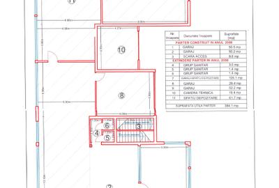 Cladire sp.com.+ hale + birouri, P+E+M, Su=780 mp, T=914 mp, Zahana - 6
