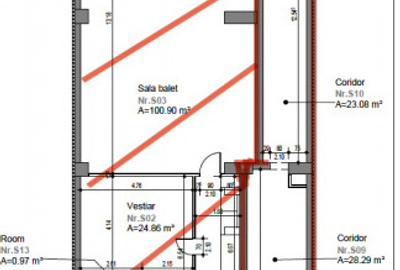 Spatiu depozitare | 13 Septembrie - Prosper | 110 mp | Subsol - 1