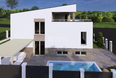 Bucium - teren 398mp cu autorizatie constructie D+P+E, toate utilitatile - 4